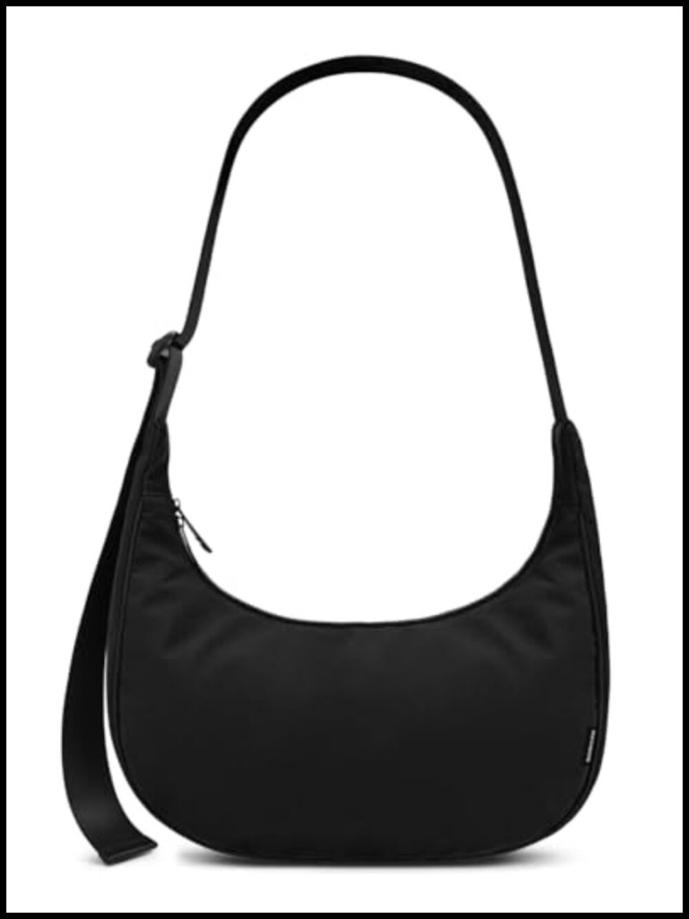 Crescent Crossbody Bag Nylon Hobo Adjustable Strap Travel Purse